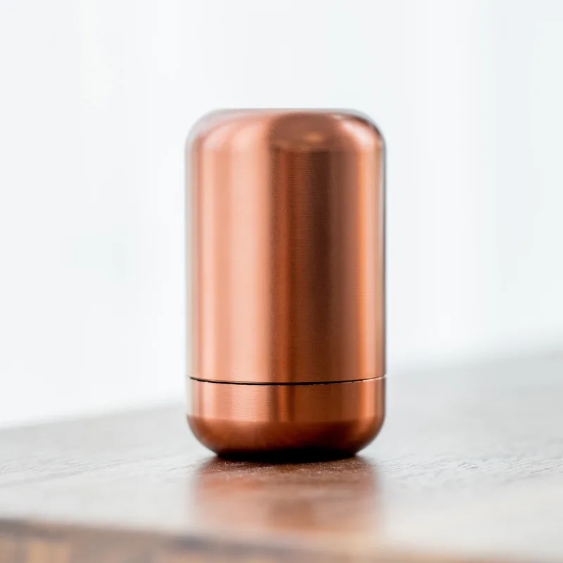 Wholesale printing gold tea aluminum containers eco friendly seal coffee tin can matcha jar aluminum container with lid