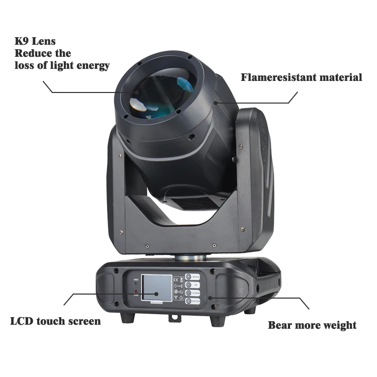 Rainbow Effect six prisms Super Beam 10R 260W 12R 280W Plus 14R 295W Moving Head Light For Wedding Concert Outdoor Stage Events