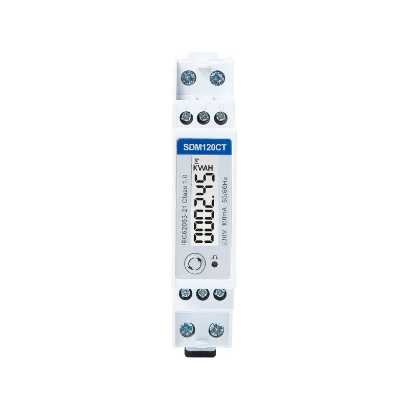 Eastron SDM120CT средний/RCM 100 м3 входной Din-рейка однофазный многофункциональный Солнечный PV/нулевой экспортный счетчик для PV-измерения