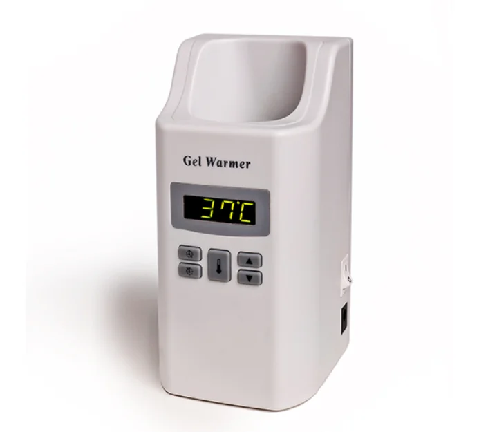 Digital temperature controlled ultrasound coupling agent gel warmer for postpartum rehabilitation