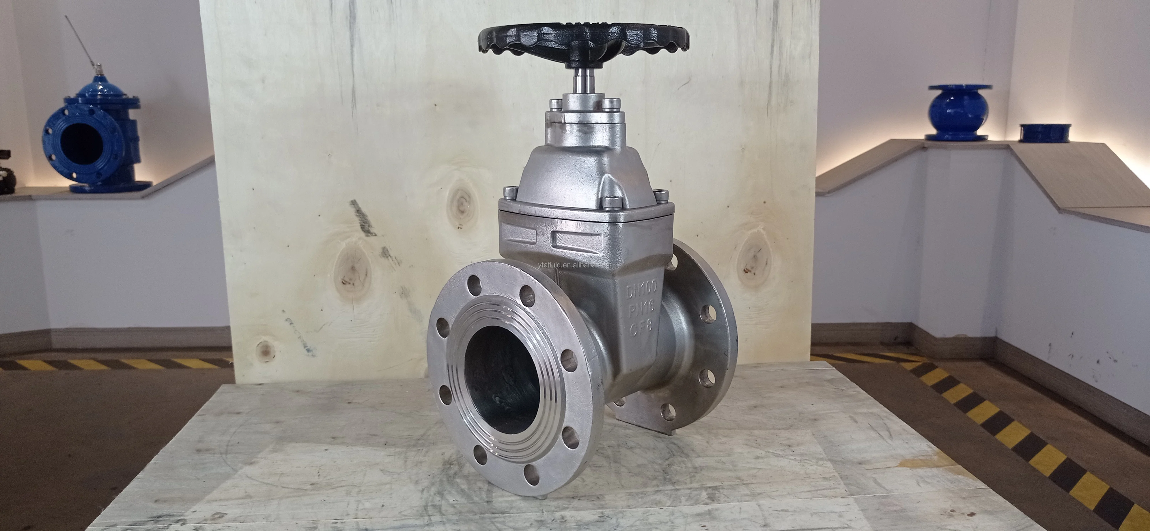 4in Stainless Steel Forged Flange Type Non Rising Gate Valve Soft Sealing Ductile Cast Iron Sluice Gate Valve