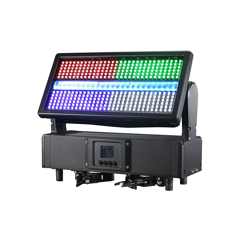 S1000 IP65 Waterproof Outdoor Ion Matrix Strobe WASH Light Bar DMX Black Disco Light for DJ Club