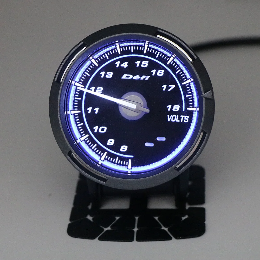 60mm Defi c2 Car Meter Volt Water Temp Oil Temp Oil Press car meter Tachometer RPM Vacuum Boost racing universal gauge