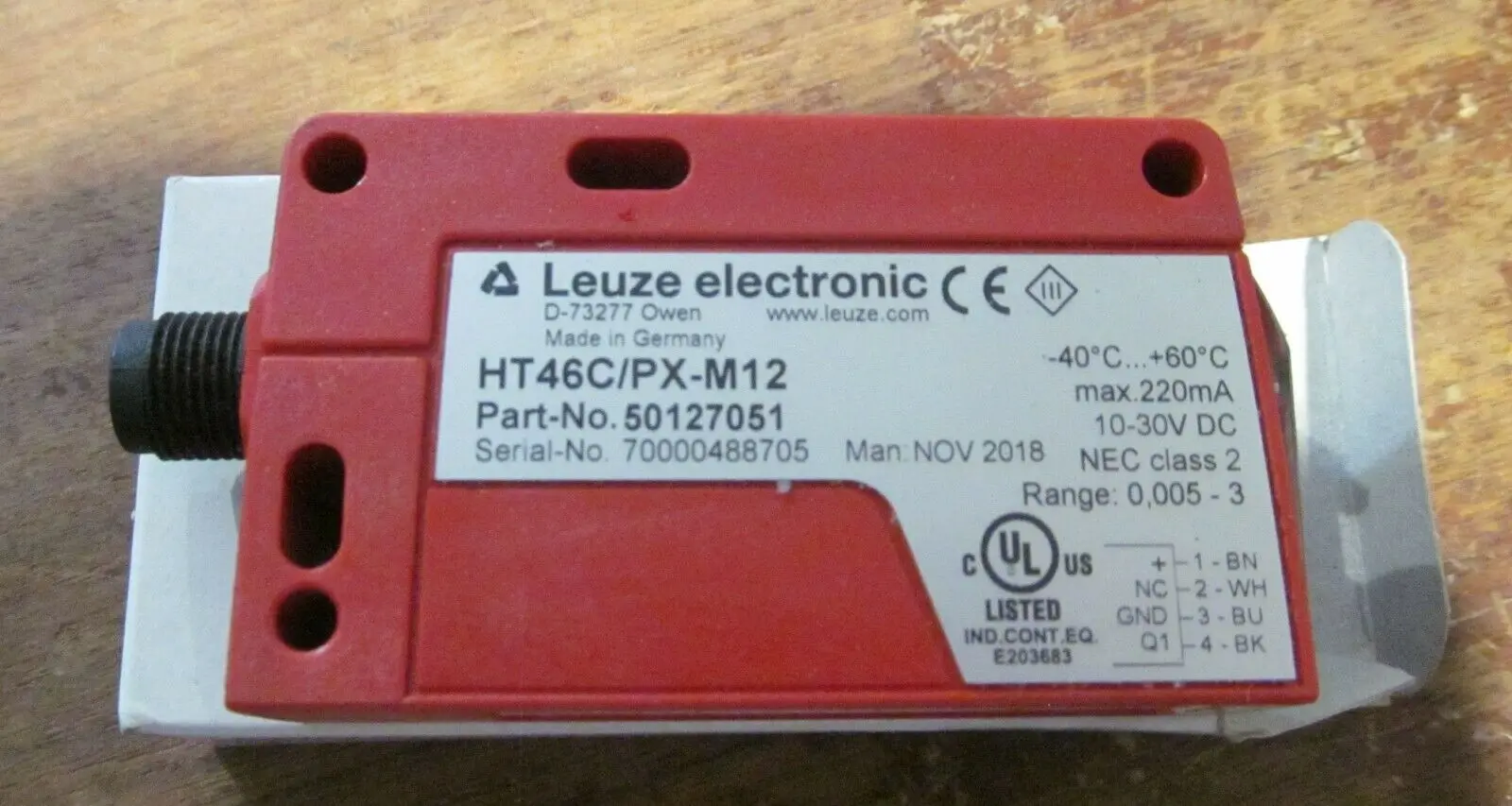Leuze Photoelectric Sensor LSS 25B.2