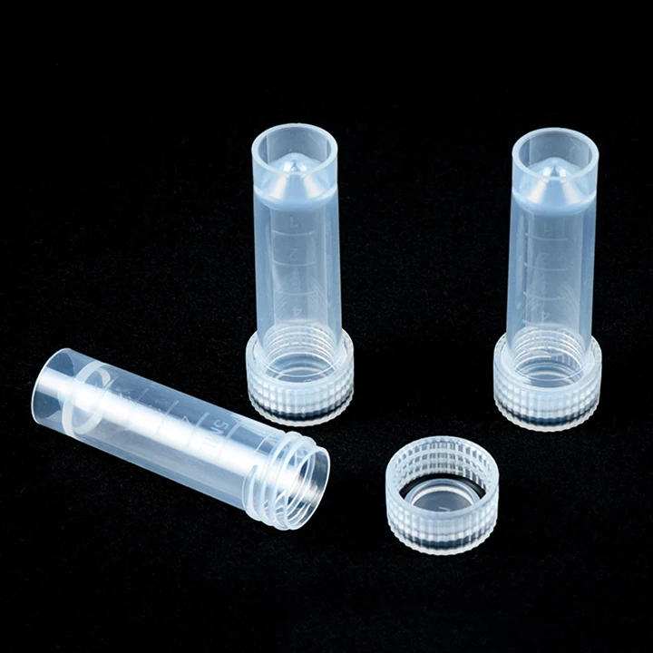 Factory laboratory sterile 5ml freezing cryo sampling collection tube