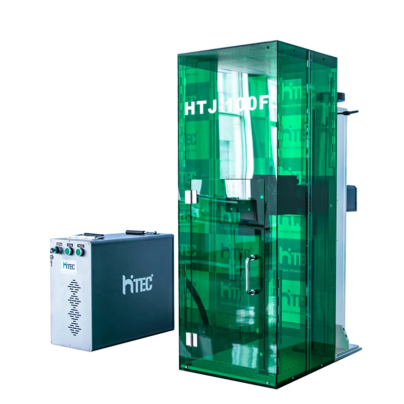 2.5D 3D fiber laser engraving 100W laser marking machine with EZCAD3 desktop fiber laser marking machine