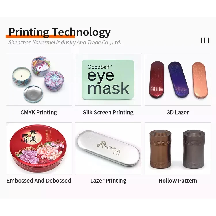 Small Mint Lip Balm Solid Perfume Soap Packaging Metal Rectangle Tin Box Tin Tube Case