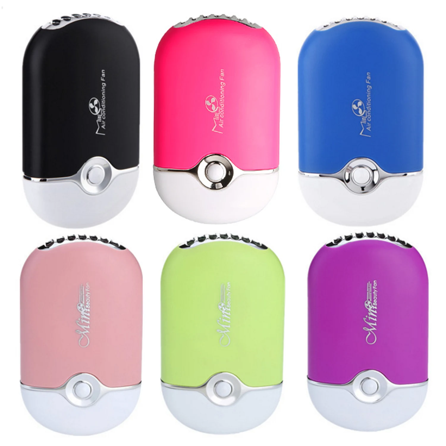 Jaunty Sky Portable USB Rechargeable Bladeless Fan Air Blower Eyelash Dryer Fan Fast Drying Eyelash For Eyelash Extension