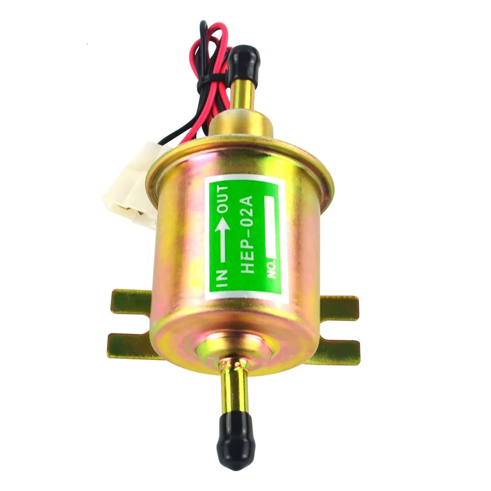 New Wholesale High Quality Low Pressure Universal Diesel Petrol Gasoline Electric Fuel Pump HEP-02A 12V 24V