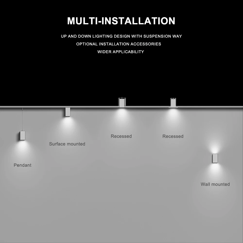 Hot Selling Aluminum Indoor School Classroom Blackboard 18W 36W 45W Smd LED Wall Washer Linear Lighting