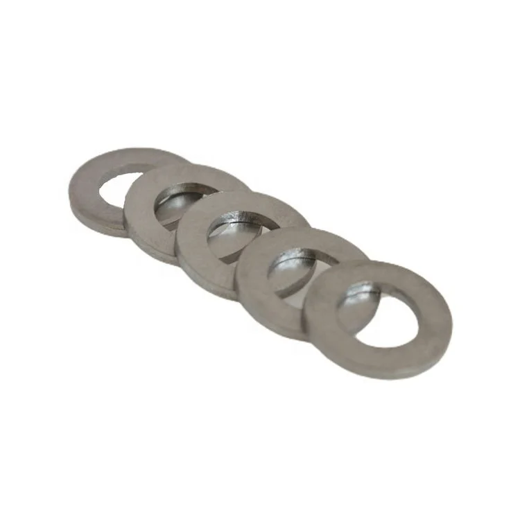 Corrosion resistant DIN125A M8 GR5 Ti-6al-4v titanium washer flat washer plain washer for industry