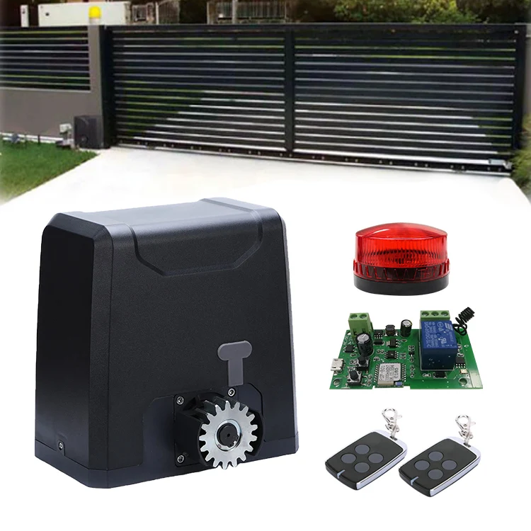 frequency inverter for automatic gates sliding driveway gate opener with app magnetic limit switch