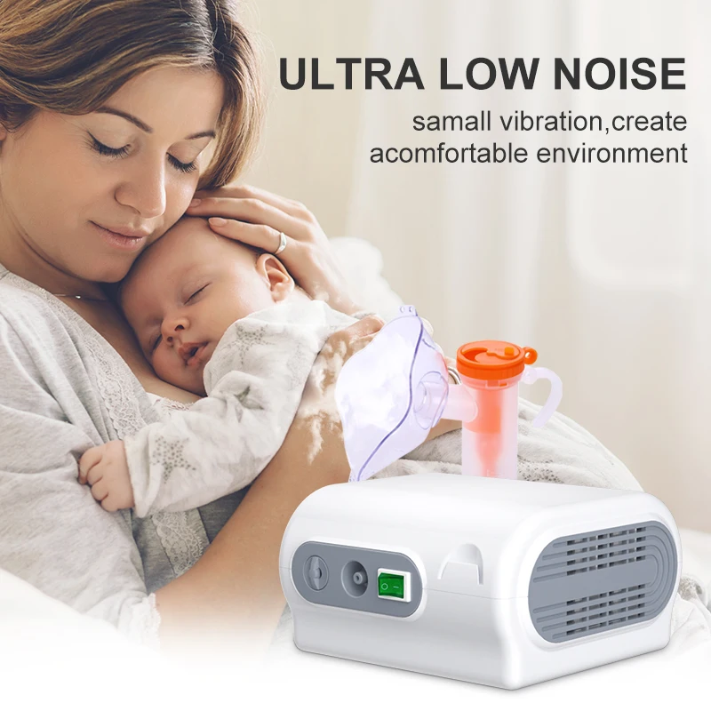 Amazon Hot Sale Portable Nebulizer Compressor Home Use Travel CVS Nebulizer Similar Omron Piston Nebulizer
