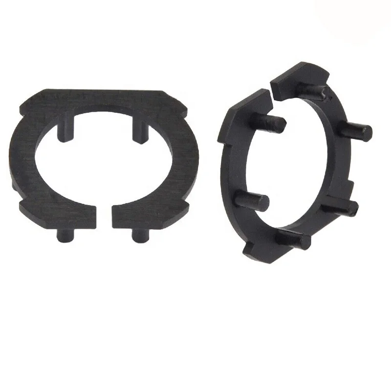 Bevinsee 2PCS H7 Headlight Bulb Adapter Retainer Holder For Mazda 3 5 6 M3 M5 M6 Opel