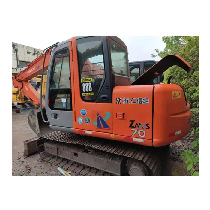 Горячая Распродажа б/у мини-экскаватор Hitachi ZX70 сделанный в Японии низкая стоимость обслуживания полностью гидравлическая
