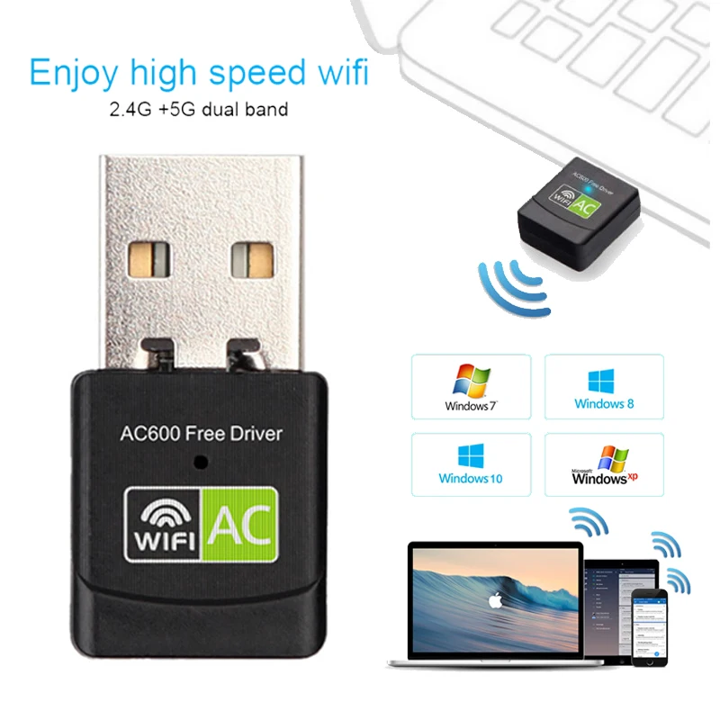  Realtek rtl8811cu двухдиапазонный подключи и работай wifi usb-адаптер бесплатно для Win