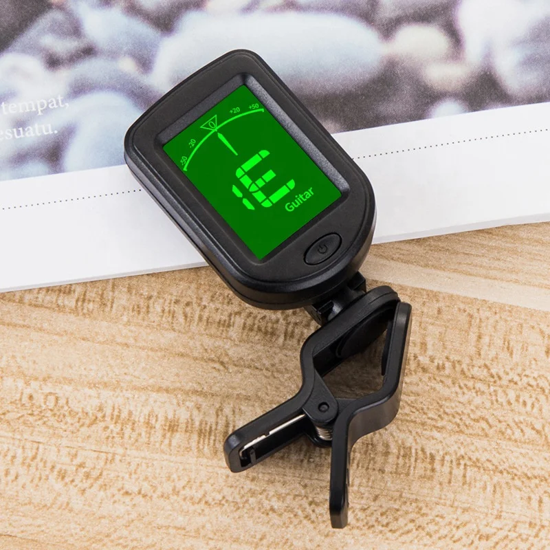 Wholesale Guitar Tuner Digital Clip-On Tone Tuner for Electric Urikri Bass Violin