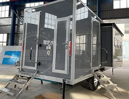 Attractive expandable dressing room catering and recycling trailers for Sale