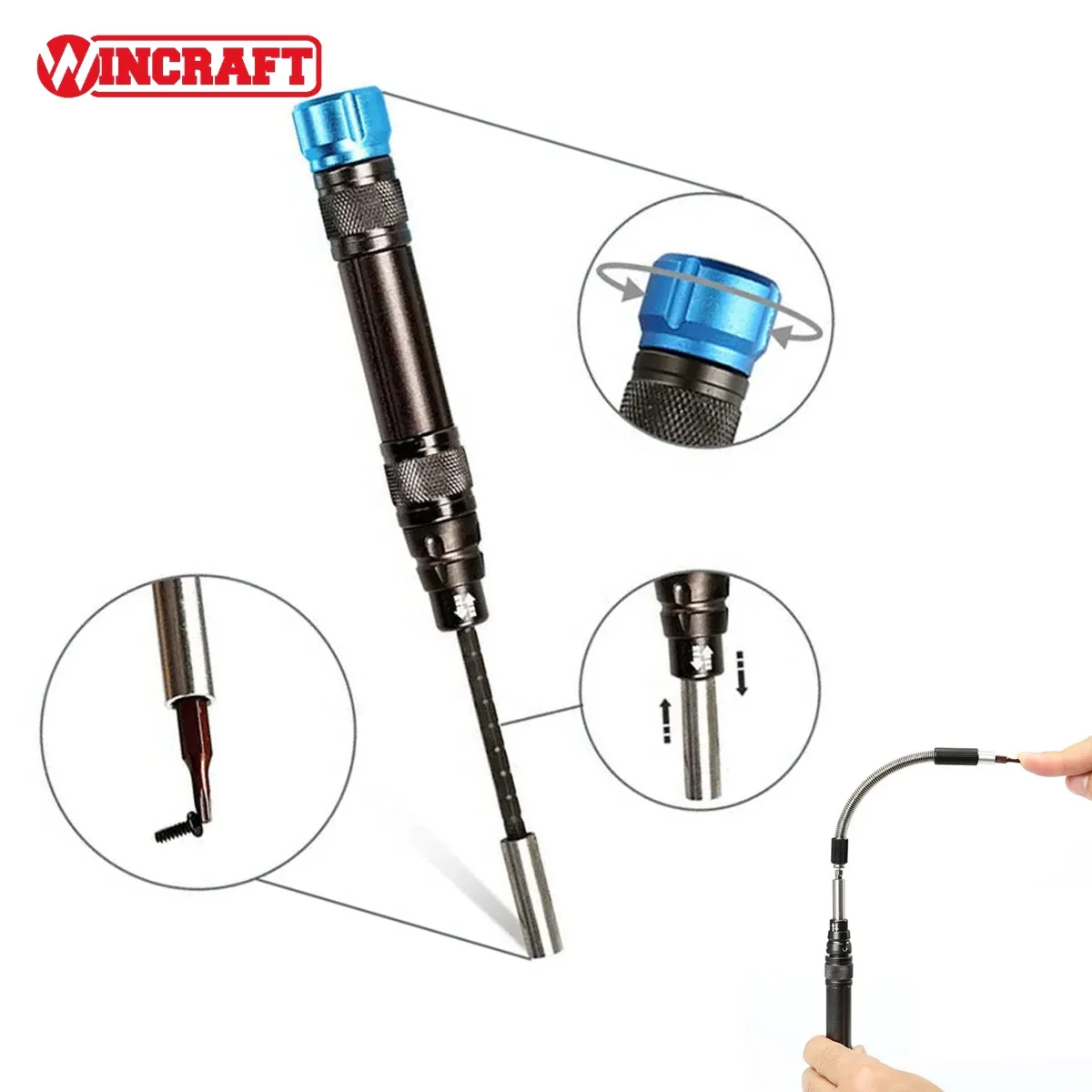 60 in 1 Precision Screwdriver Kit with Bits Magnetic Driver Kit for Mobile Phone Game Console Tablet and PC