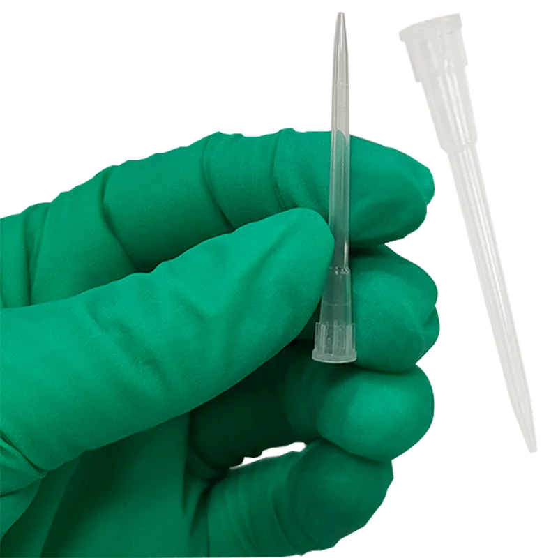 High Quality Lab Pipet Tips Sterile PP Micropipette Tips Material 10UL Lengthened Disposable Micro Pipette Tips