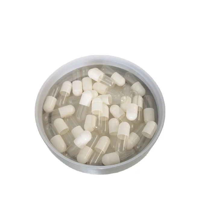 Healsee white clear HPMC empty capsules for supplements OEM manufacturers