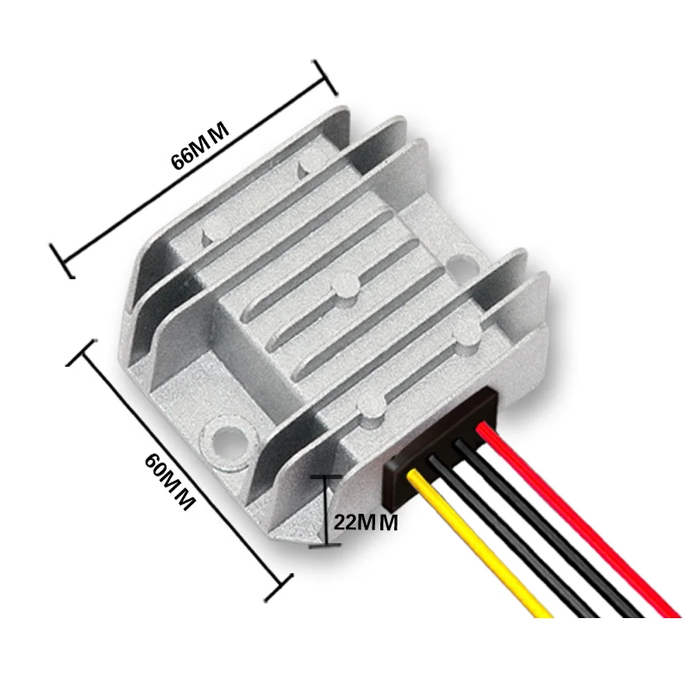 8-35V to 3-27V 5A DC-DC Converter 12V to 5V, 24V to 5V, 24V to 12V Adjustable Power Supply Converter Module Waterproof