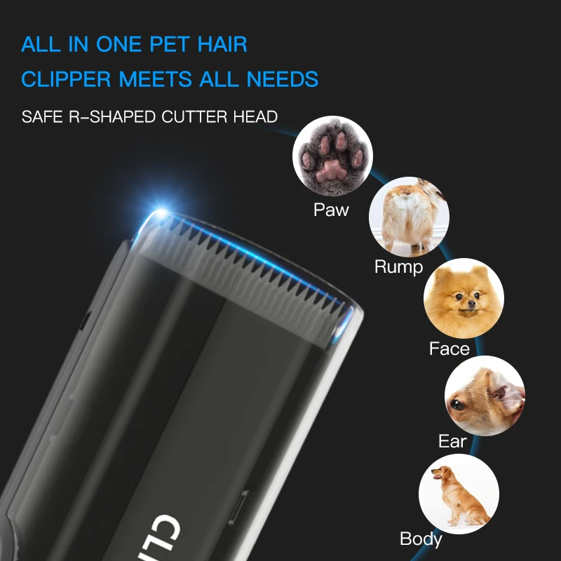 High Power With Wire Pet Large Animal Trimmer  Sheep Dog Vacuum Grooming Hair Clippers With Vacuum