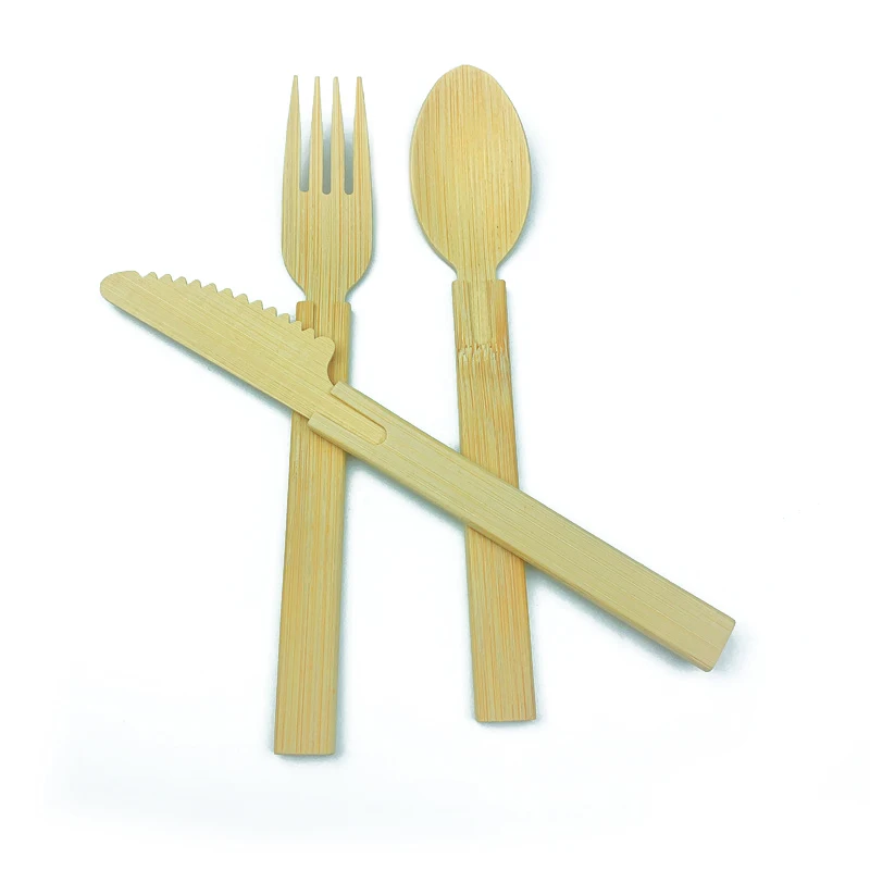 Bamboo Cutlery Set Sustainable and Biodegradable Utensils for Eco-Conscious Dining