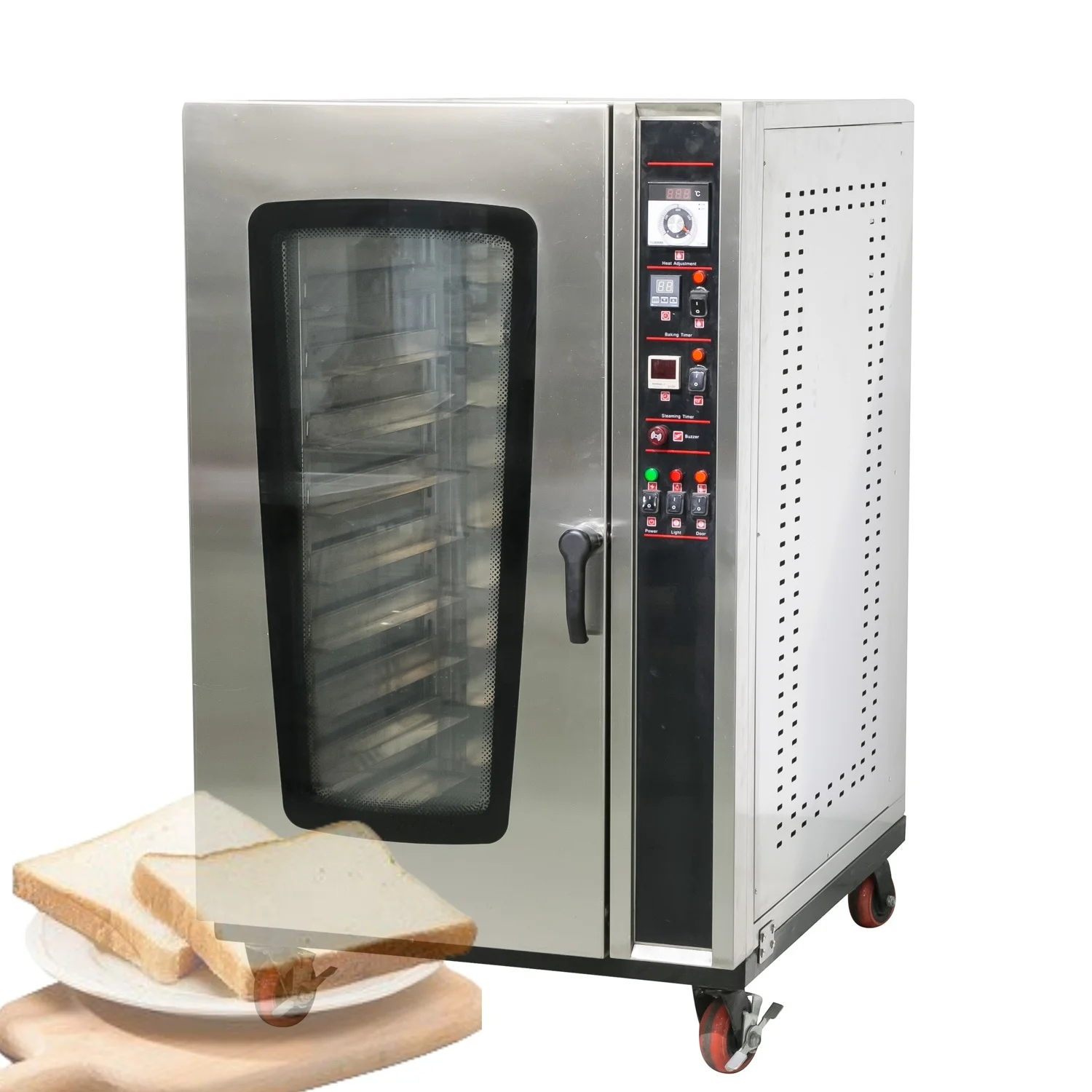 Modern Style High Quality 8 -Tray Bakery Oven For Bread Cake Baking Hot Air Convection Electrical Oven