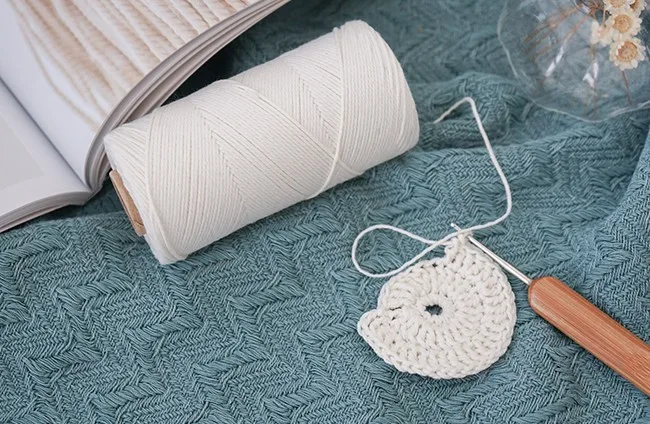 
Good quality of cotton yarn for working gloves 