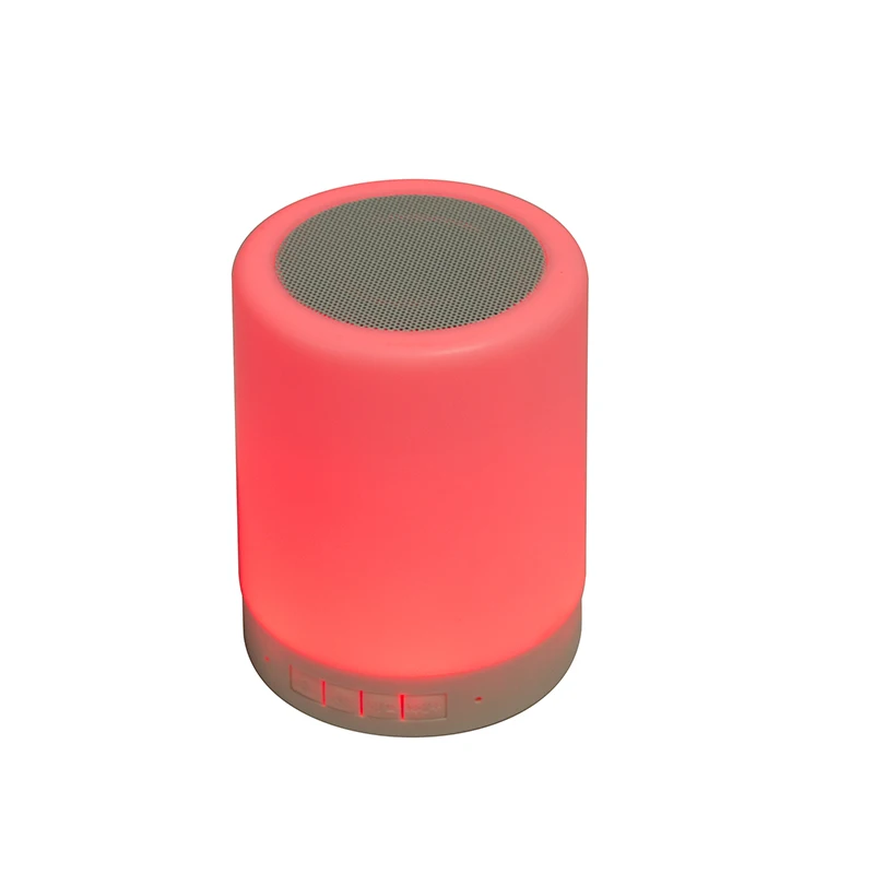 Mini Portable Touch Speaker Wireless Touch Night Light Music Speaker