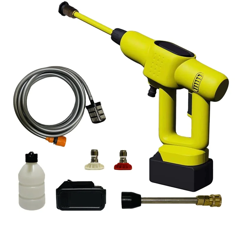 Fast car washer size 35*20*6CM large flow water column car washer parcel post home large water yield wireless car washer