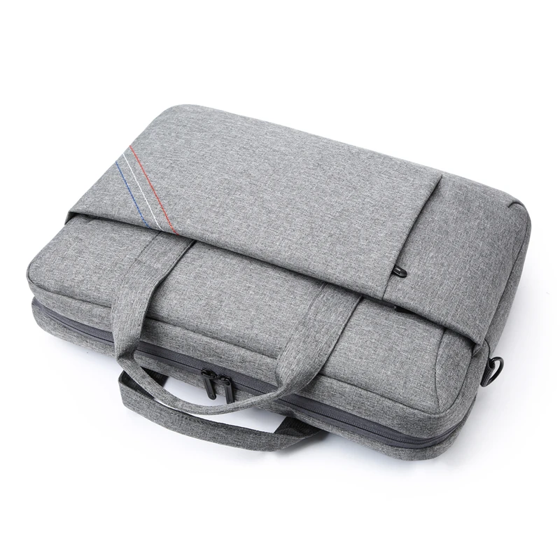 Amazon travel practical shoulder tote notebook pack polyester business 15 inches classic mens laptop bag with trolley strap