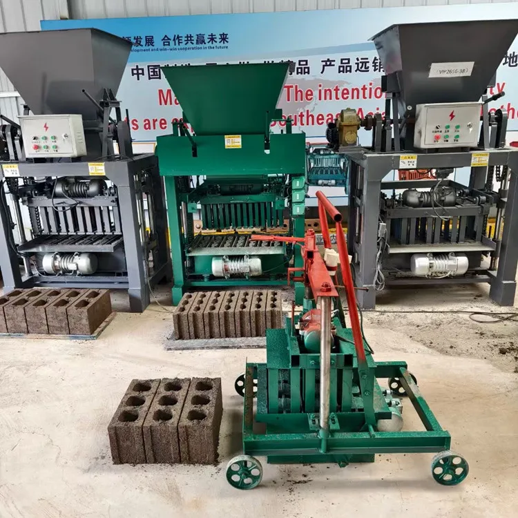 Manual Brick Making Machinery Brick Production Line Colored Tile Making Machinery L4-35B