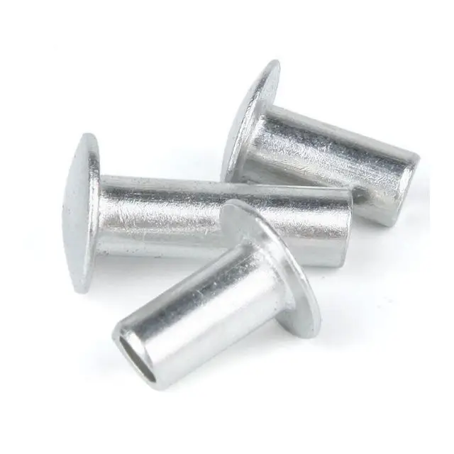 M2 M2.5 M3 Gb873 Steel Round Head Semi Tubular Hollow Rivets