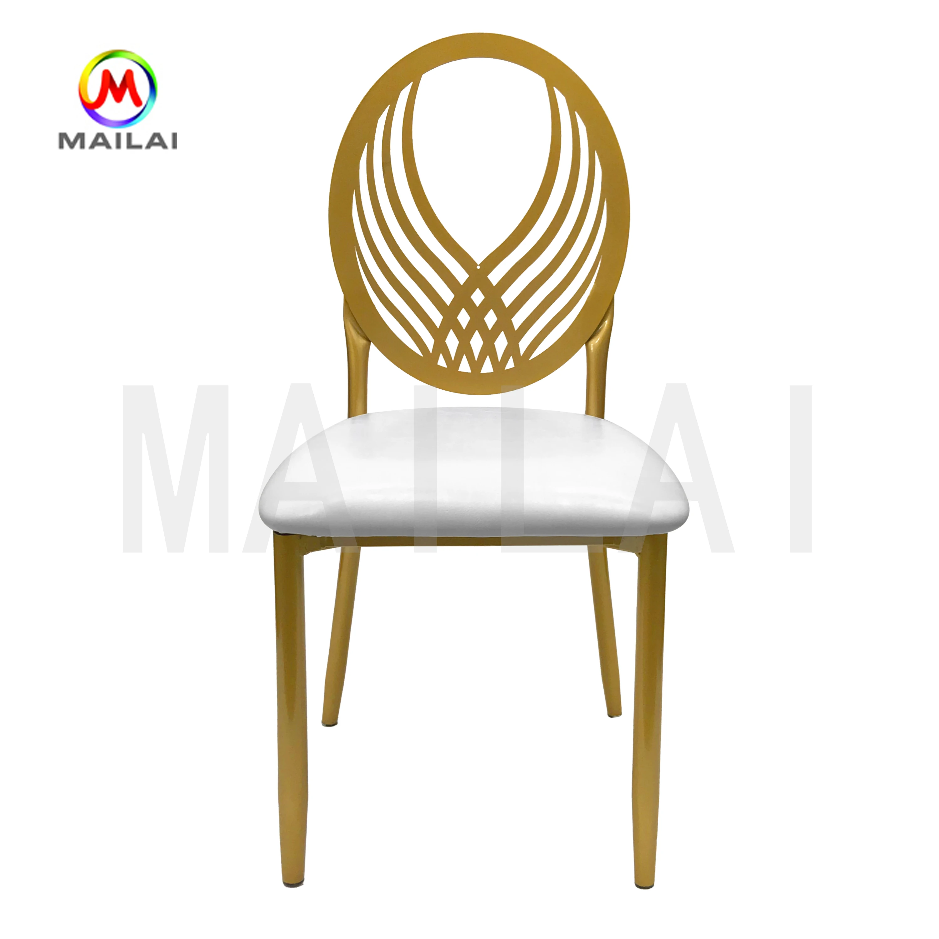 Foshan Mailai Factory Direct Sales Chameleon Flower Back Chair