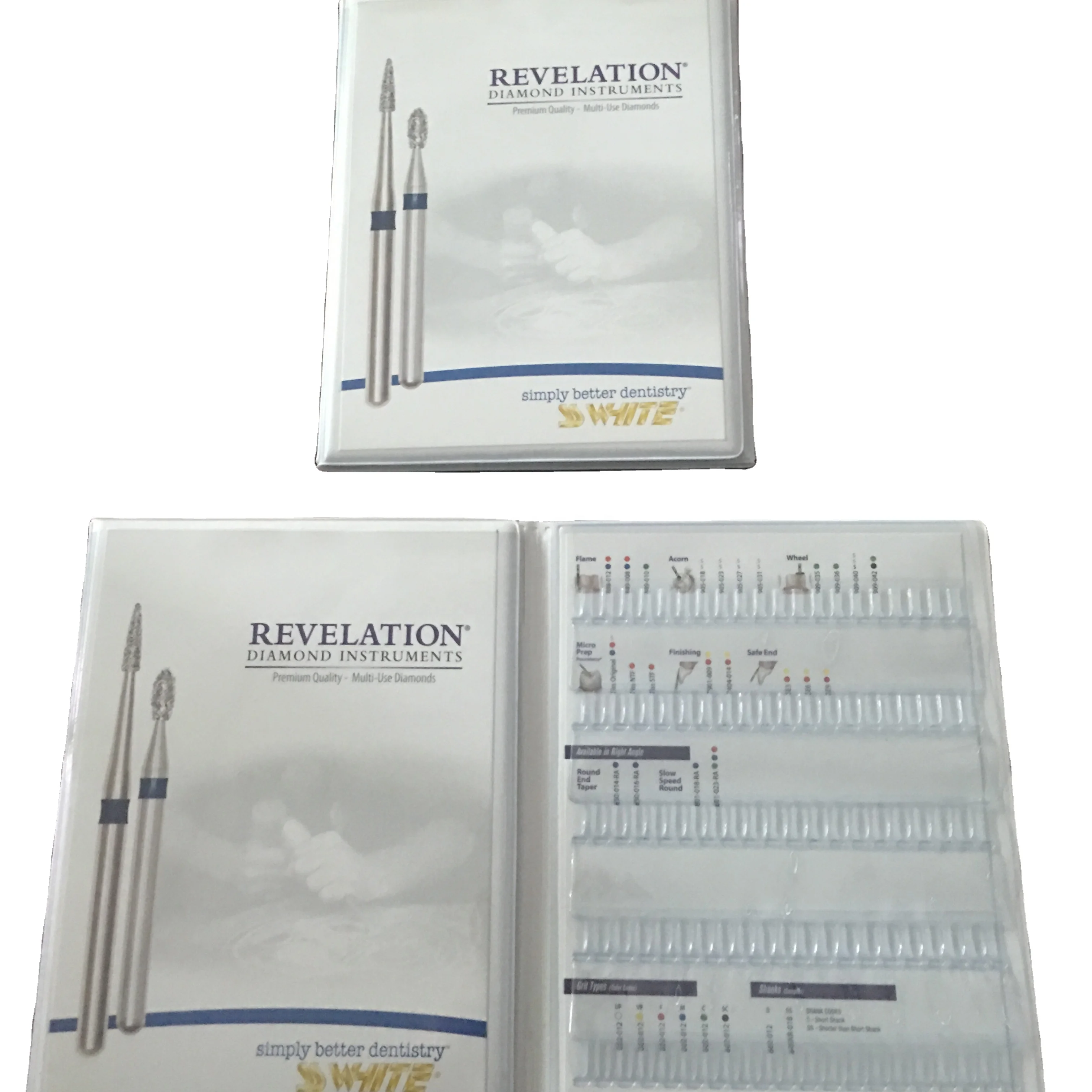 Customized Folding PVC Book Plastic Parts Box Saw Blade Storage Box Component Box Drill Tap Book