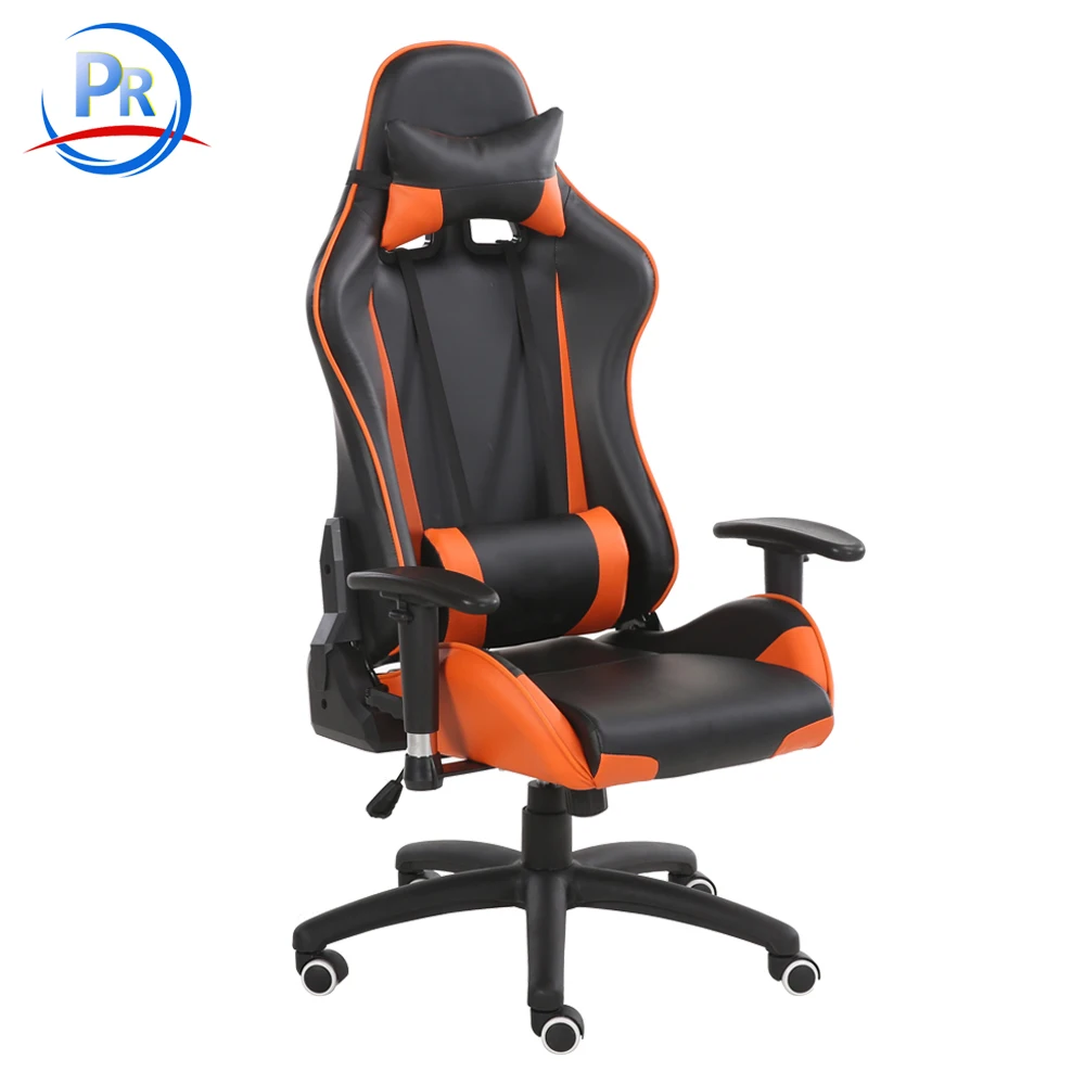 Высококачественное игровое кресло, Гоночное кресло для геймеров, офисное кресло из натуральной кожи