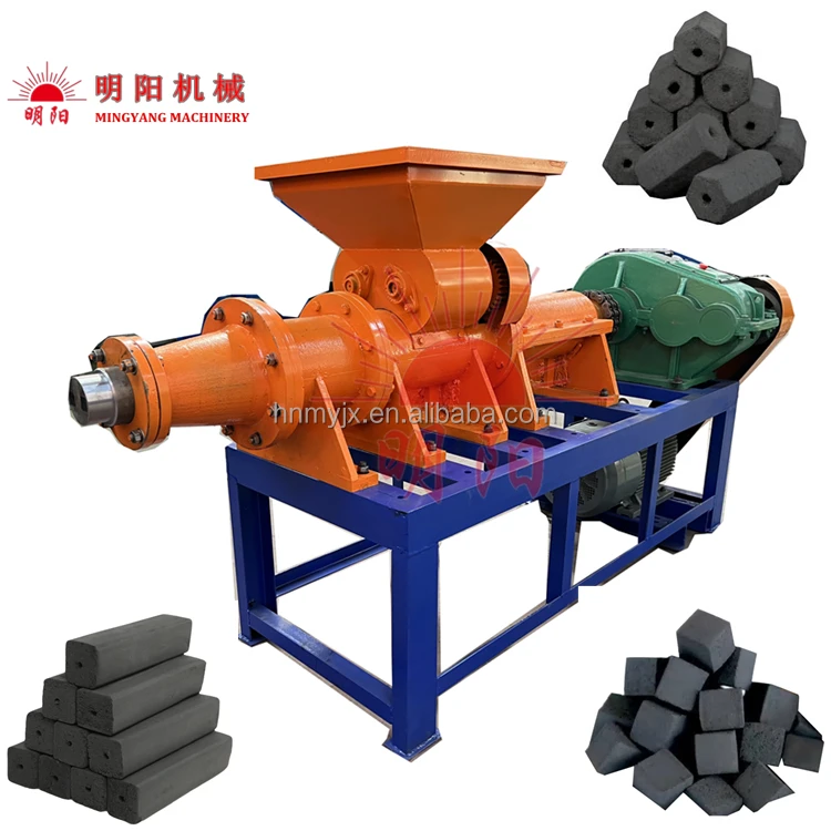 500-1000kg/h Factory Price CE Coal Pellet Extruder Manual Charcoal Briquette Machine for Sale