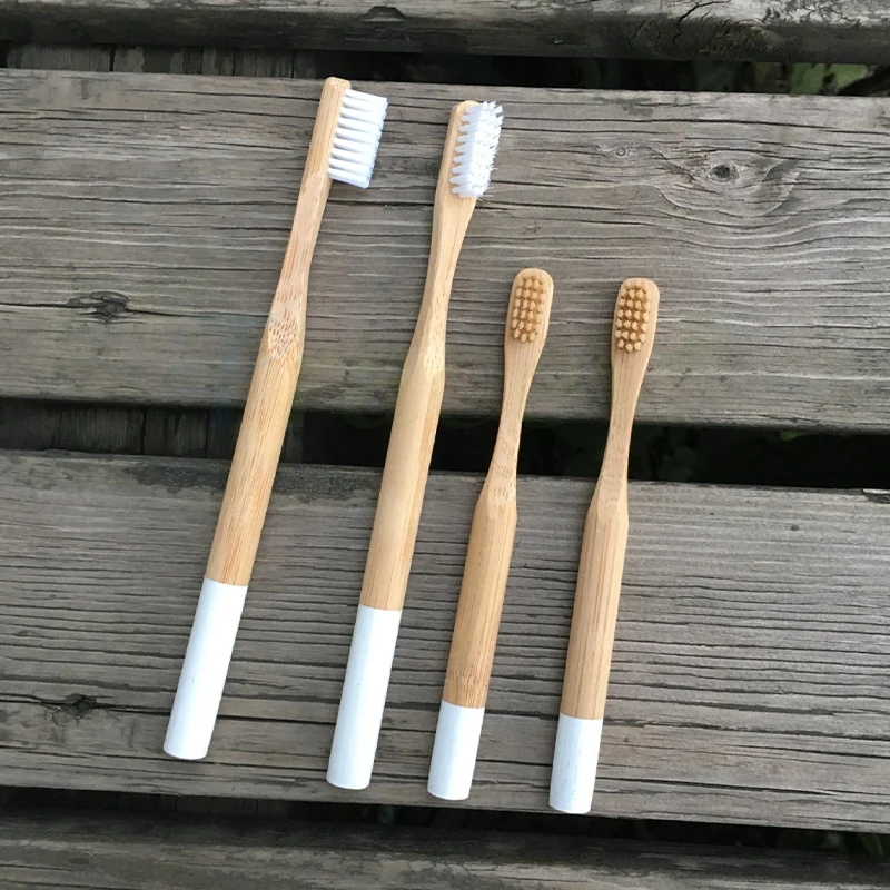 Eco Friendly Biodegradable Toothbrushes Nano Extra Ultra Soft Bamboo Toothbrush for Sensitive Teeth