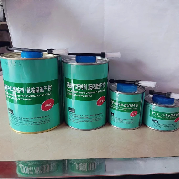 PVC solvent cement glue for water pipes PVC strong adhesive fast setting PVC cement