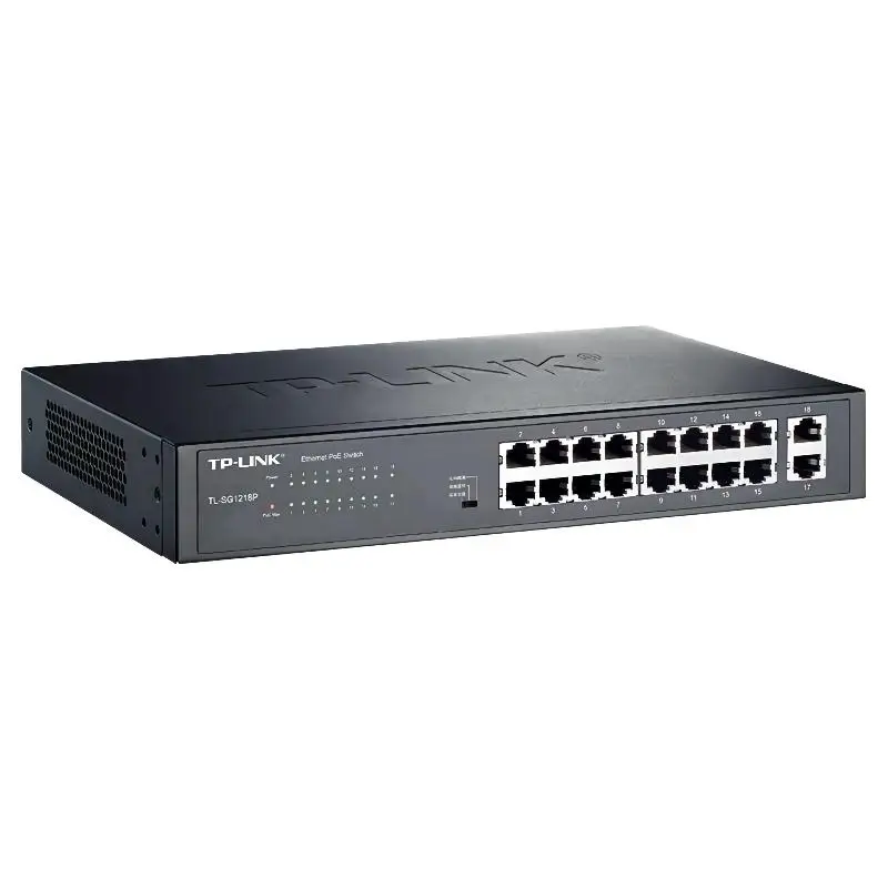 Для TP-LINK TL-SG1218P 18 порты гигабитный сетевой переключатели 16 портов poe адаптер питания ethernet-коммутатор tp link