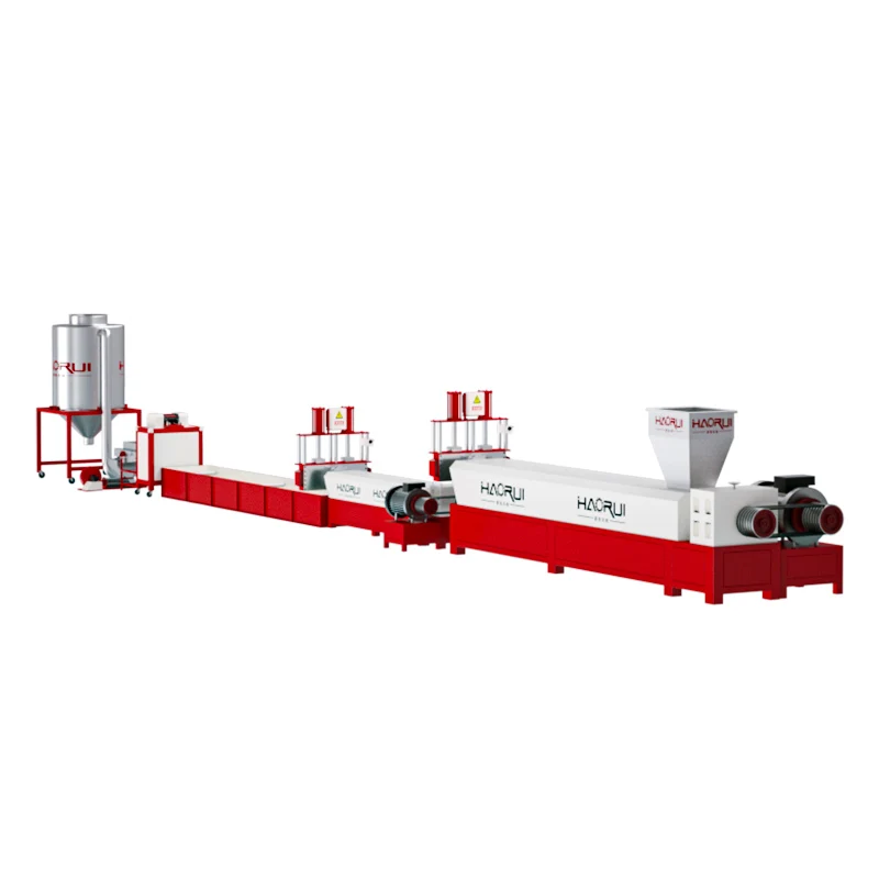 Europe Technology Plastic Recycle Granules Making Extruder Machine for PE/PP/PS/PET/PA