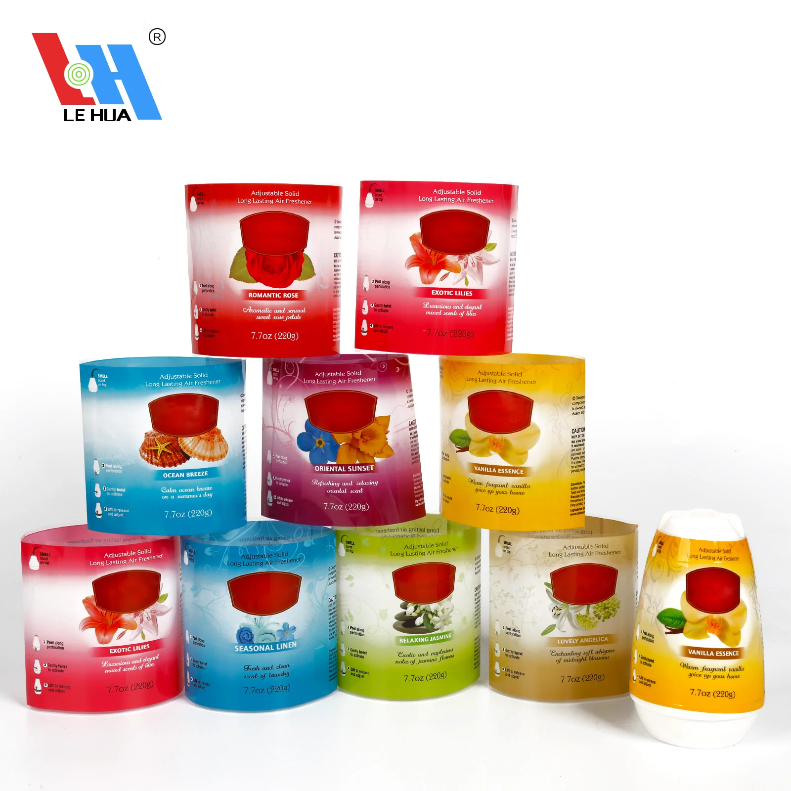 Customized Printing PVC/PET Plastic Shrink Sleeve Film Wrap For Perfumer Spray Bottle Special-shaped Bottle Packaging