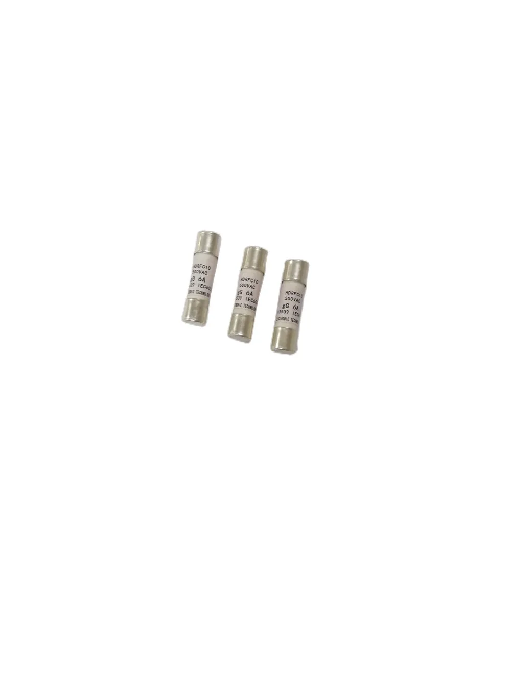 Mini Ceramic Cylinder Fast Acting Cutout 22X58 400V 500V 690VAC 2A-125A Semiconductor Component Fusible Link For Solar PV