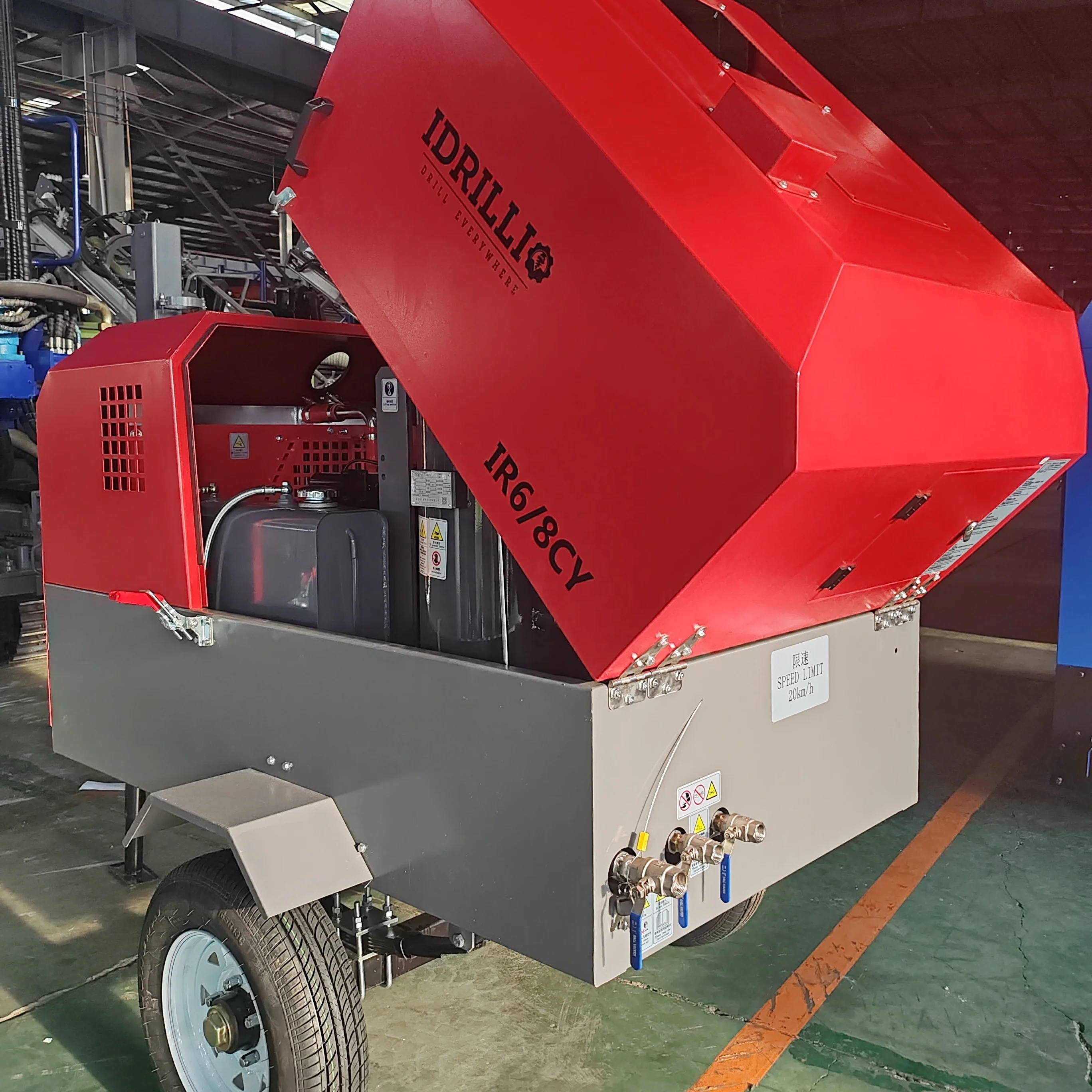 BDM-6/8  popular Electric Motor Portable Tire Air Compressor 8bar Small Piston Pump Air Pump