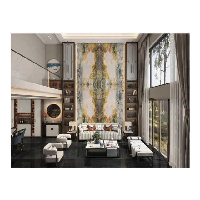 zellige tile High Quality Polished Golden Thunder Granite For Counter Top&Kitchen Top