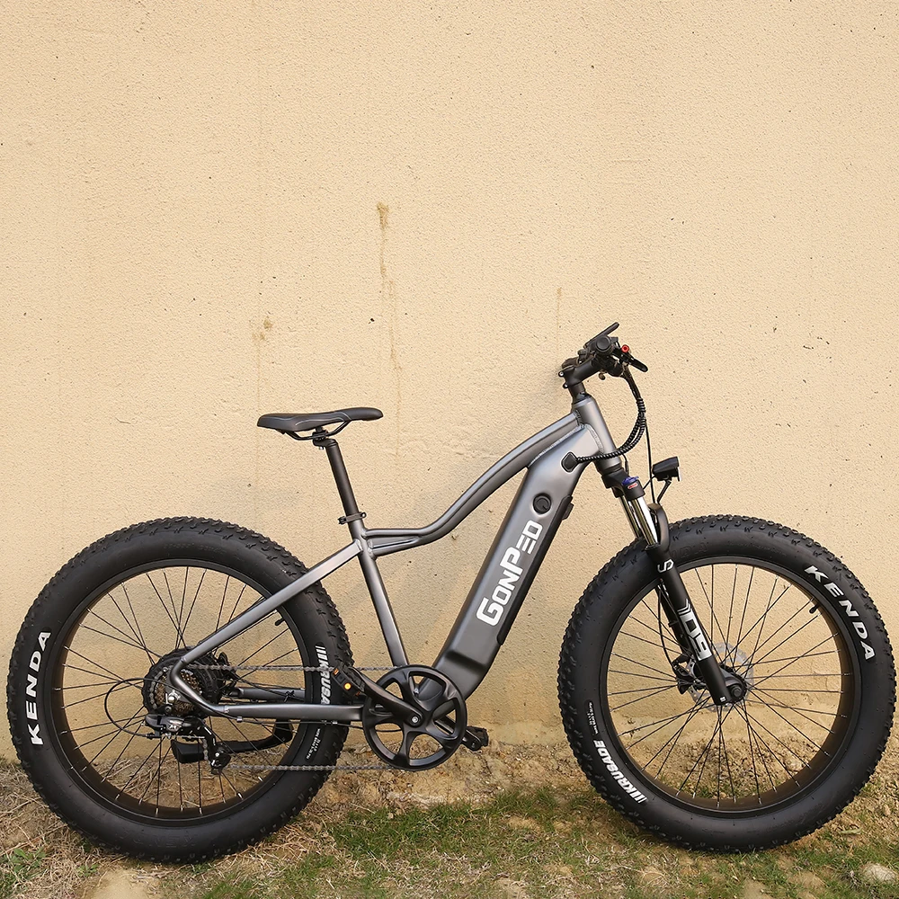 DDP MOQ 1 Piece 48v 500w Hub Motor Ebike 26 inch Fat Tire Off Road Electric Bicycle E Bike Mountain Electric bike