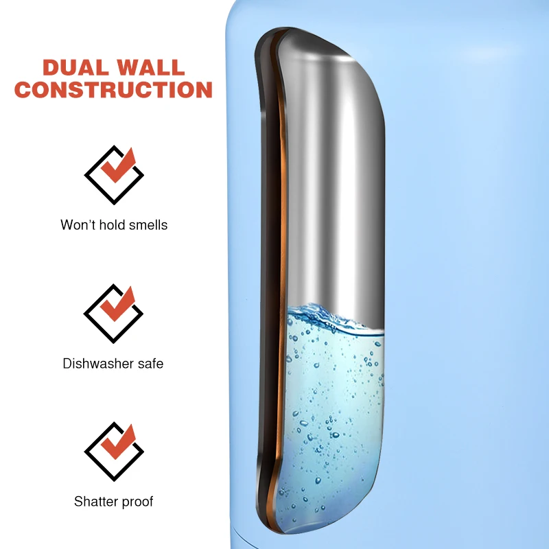 Wholesale stainless water bottles bpa free gallon water bottle manufacturer  thermo water bottle with cover