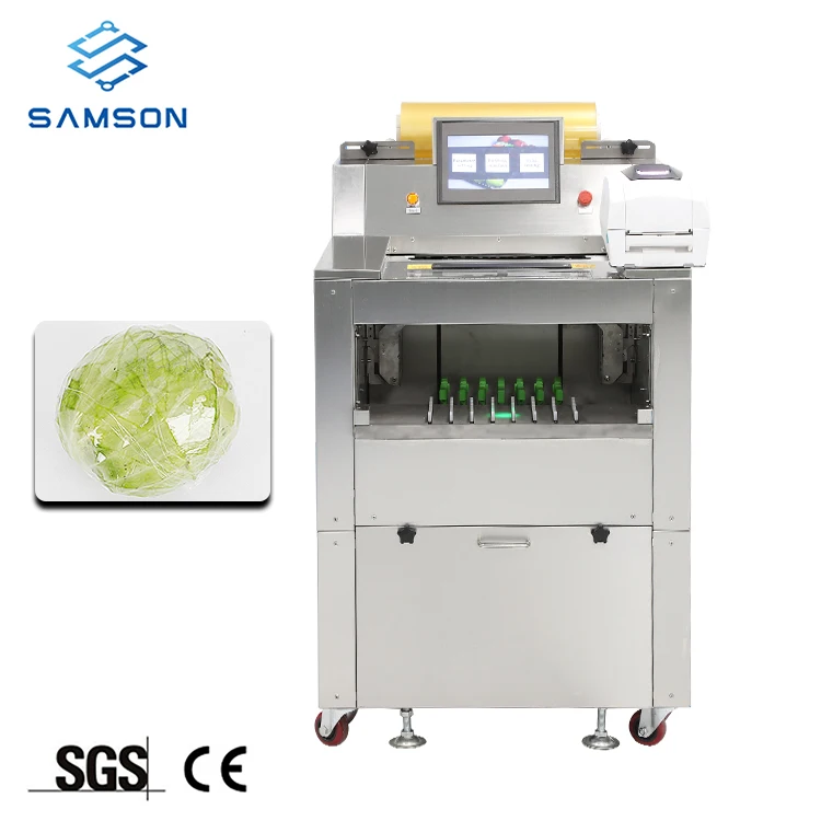 Цепи для супермаркетов, Полуавтоматическая упаковочная машина для овощей